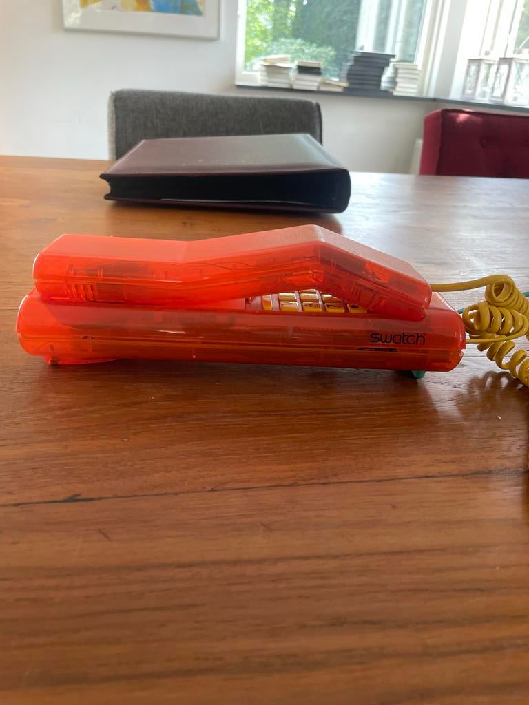 Vintage Swatch Telefoon - Transparant Design, Ophalen of Verzenden, Gebruikt
