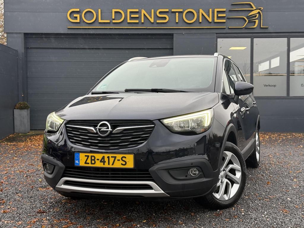 Opel Crossland X 1.2 Turbo Innovation 1e Eigenaar,110pk,Clim, Voorwielaandrijving, Gebruikt, 1199 cc, Blauw