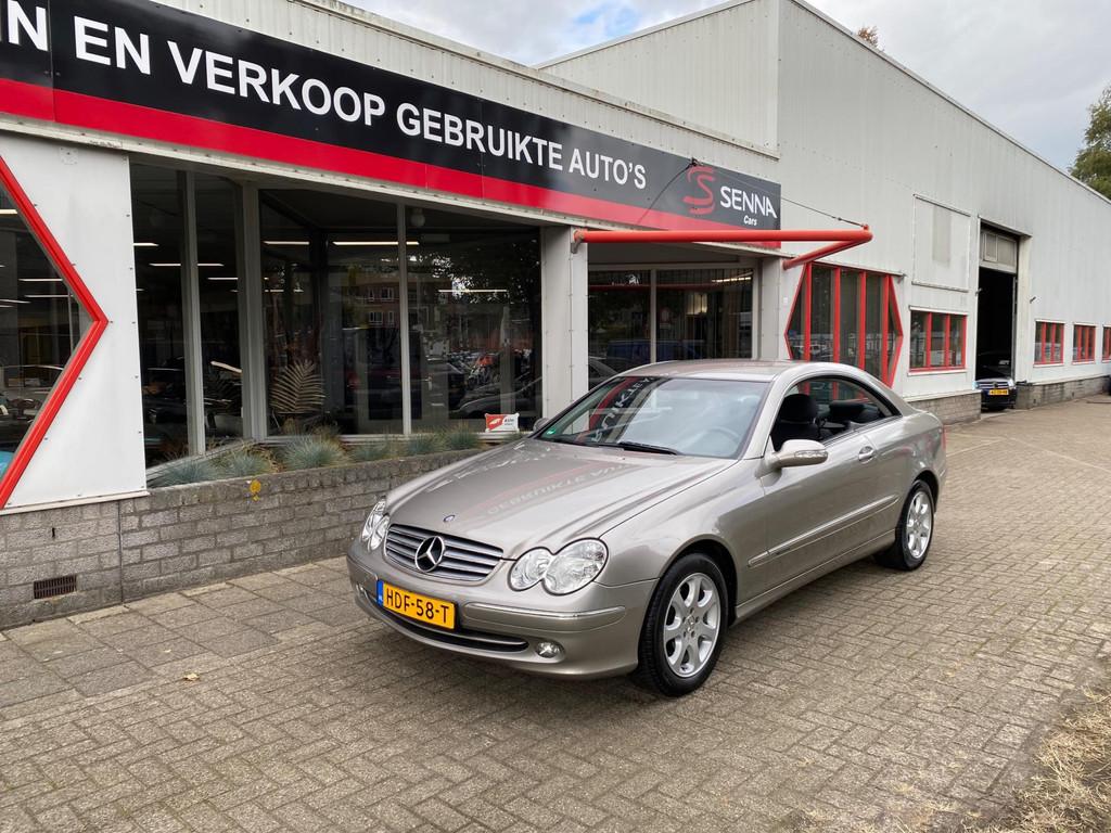 Mercedes-Benz CLK-klasse Coupé 200 Kompressor - TOPSTAAT !, Achterwielaandrijving, 4 cilinders, 4 stoelen, 1796 cc