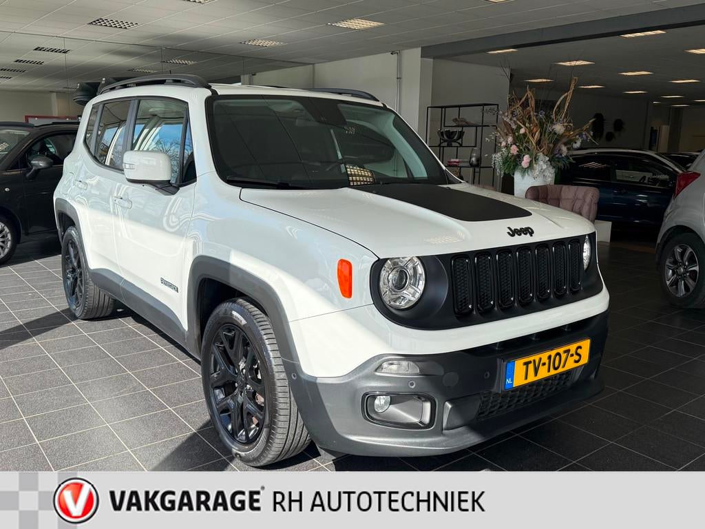 Jeep Renegade 1.4 MultiAir Night Eagle II Limited, Auto's, Gebruikt, 4 cilinders, Wit, Origineel Nederlands