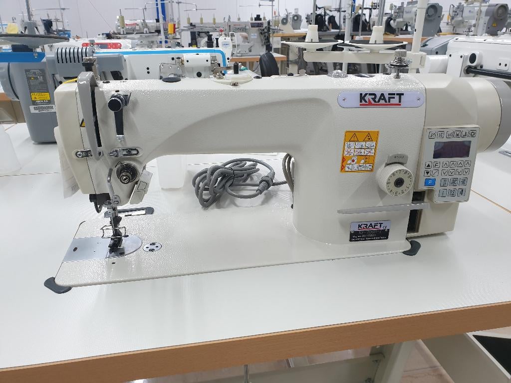 KRAFFT 206 - 3 VOUDIG TRANSPORT LEERMACHINE NIEUW 2, Nieuw, Naaimachine, Industrieel, Ophalen