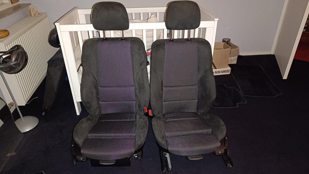BMW E46 Compact M paket sportinterieur stof/alcantara, Ophalen, Gebruikt, BMW