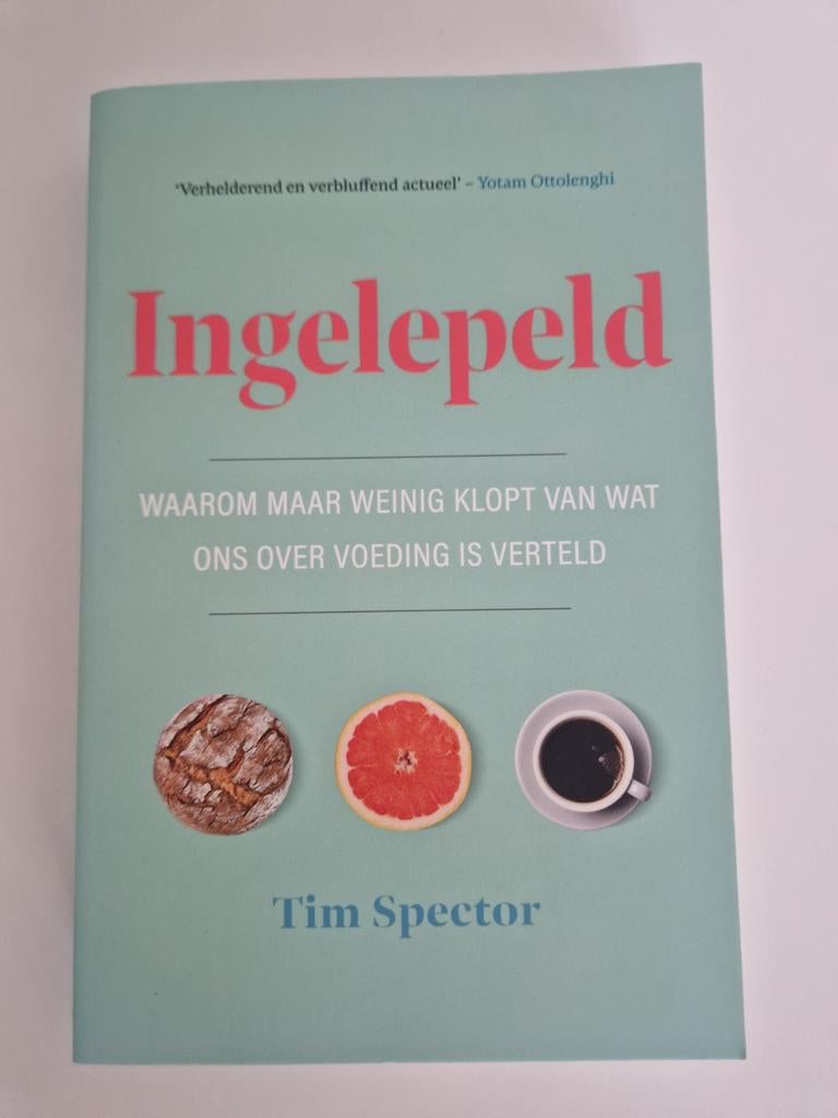Ingelepeld van Tim Spector, Ophalen of Verzenden, Zo goed als nieuw, Dieet en Voeding, Tim Spector