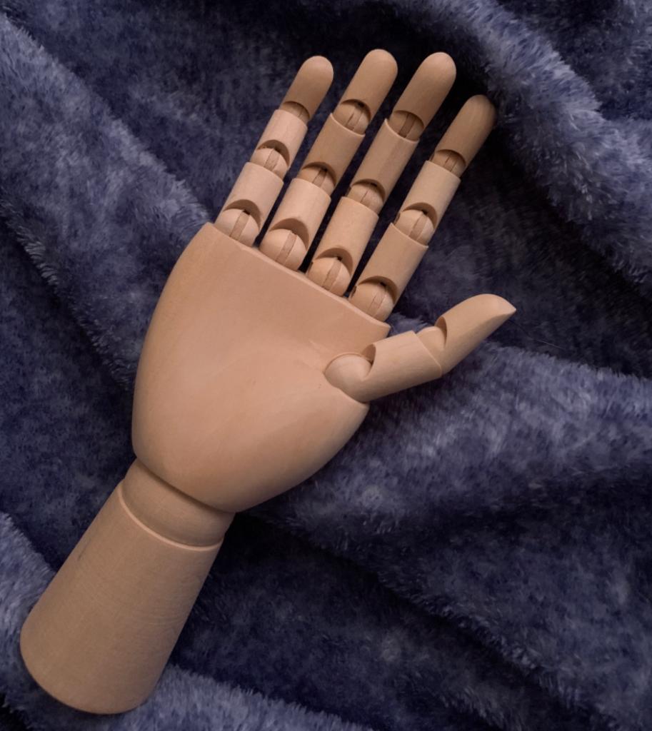Houten Hand Tekenmodel / Tekenen Model Beweegbare Handen, Verzenden, Nieuw, Overige typen