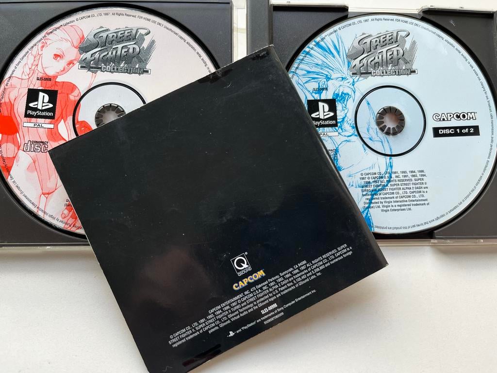 Street Fighter Collection PlayStation 1, Gebruikt, Vechten, T, 2 spelers