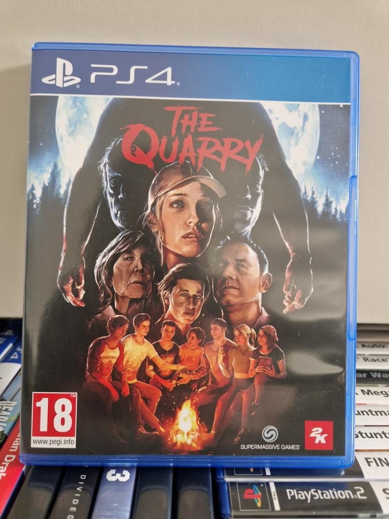 The Quarry PS4 - Spannende Horror Game, Spelcomputers en Games, Games | Sony PlayStation 4, Avontuur en Actie, Vanaf 18 jaar, 1 speler