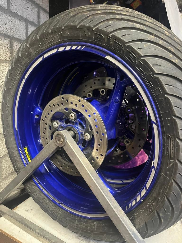 Suzuki gsx-r 750 k9 wielen, Ophalen, Gebruikt