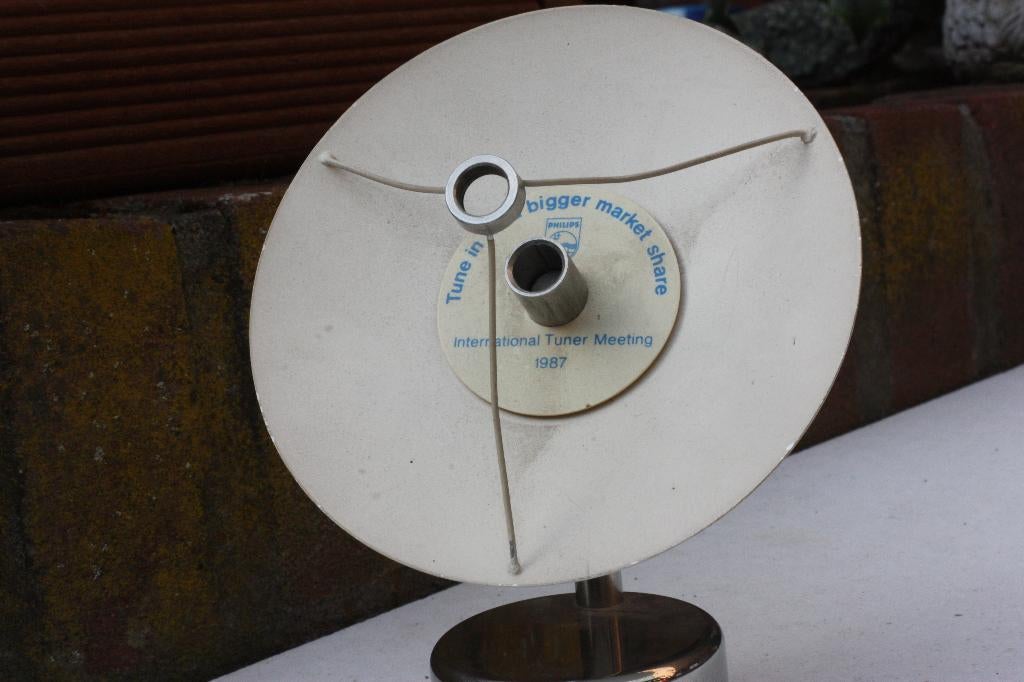 Mooie reclame schotel Philips Intern Tuner Meeting 1987, Verzamelen, Ophalen of Verzenden, Gebruikt, Overige typen