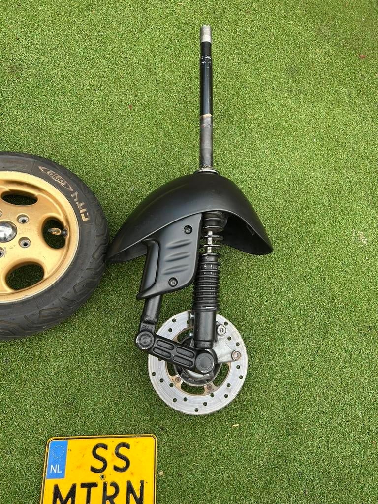 Zip sp voorvork professioneel omgelast- Levenslange garantie, Fietsen en Brommers, Brommeronderdelen | Scooters, Ophalen of Verzenden