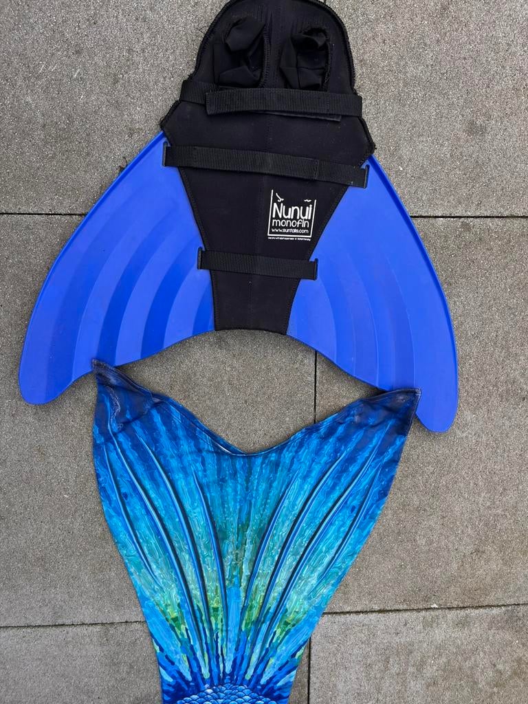 Zeemeermin staart en monovin Suntails, Gebruikt, Jongen of Meisje, Ophalen of Verzenden, Zwem-accessoire