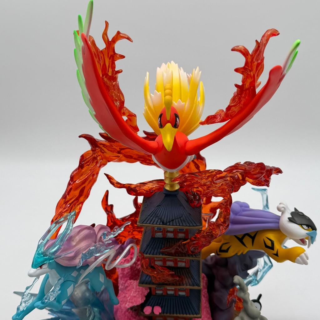 Pokemon Beeld | Ho-oh, Entei, Raikou, suicune | NIEUW, Ophalen of Verzenden, Nieuw, Overige typen