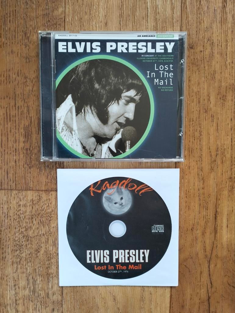 Elvis Presley cd " LOST IN THE MAIL ", Ophalen of Verzenden, Nieuw in verpakking, Poprock