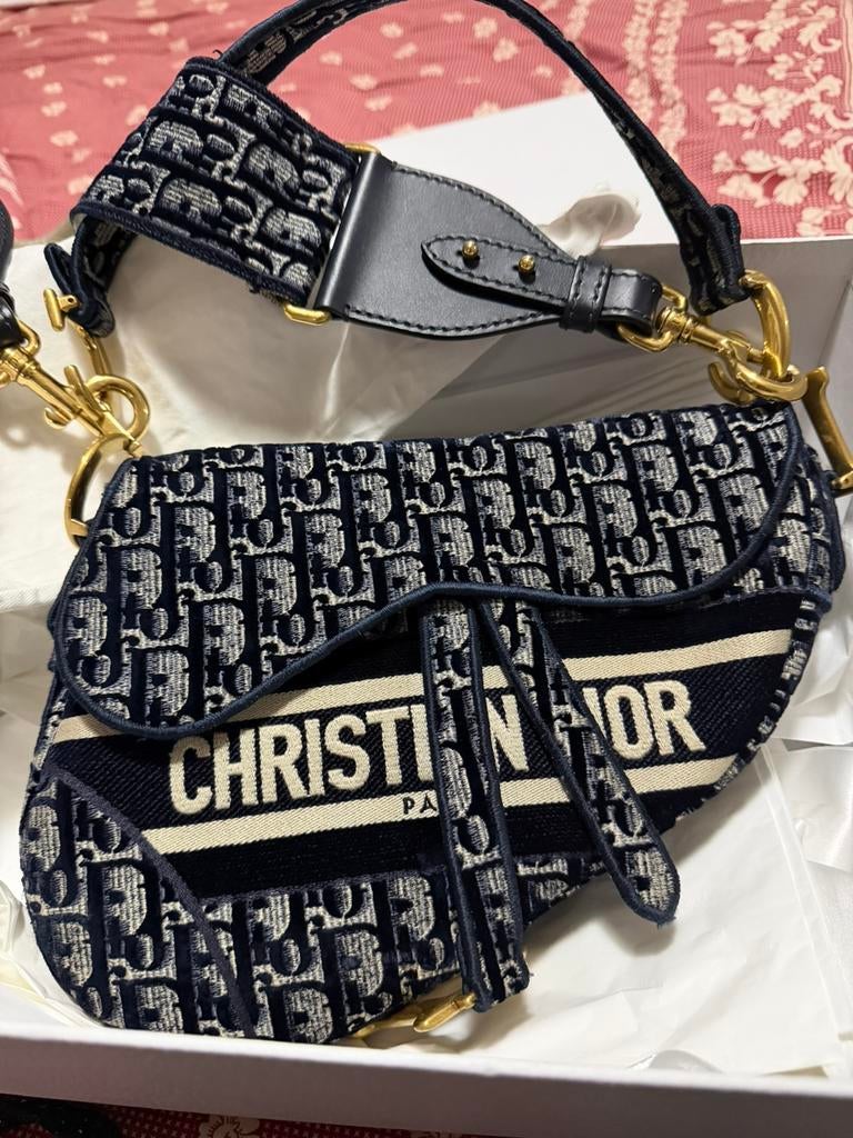 Dior saddle bag, Sieraden, Tassen en Uiterlijk, Tassen | Damestassen, Ophalen, Zo goed als nieuw, Overige kleuren, Handtas