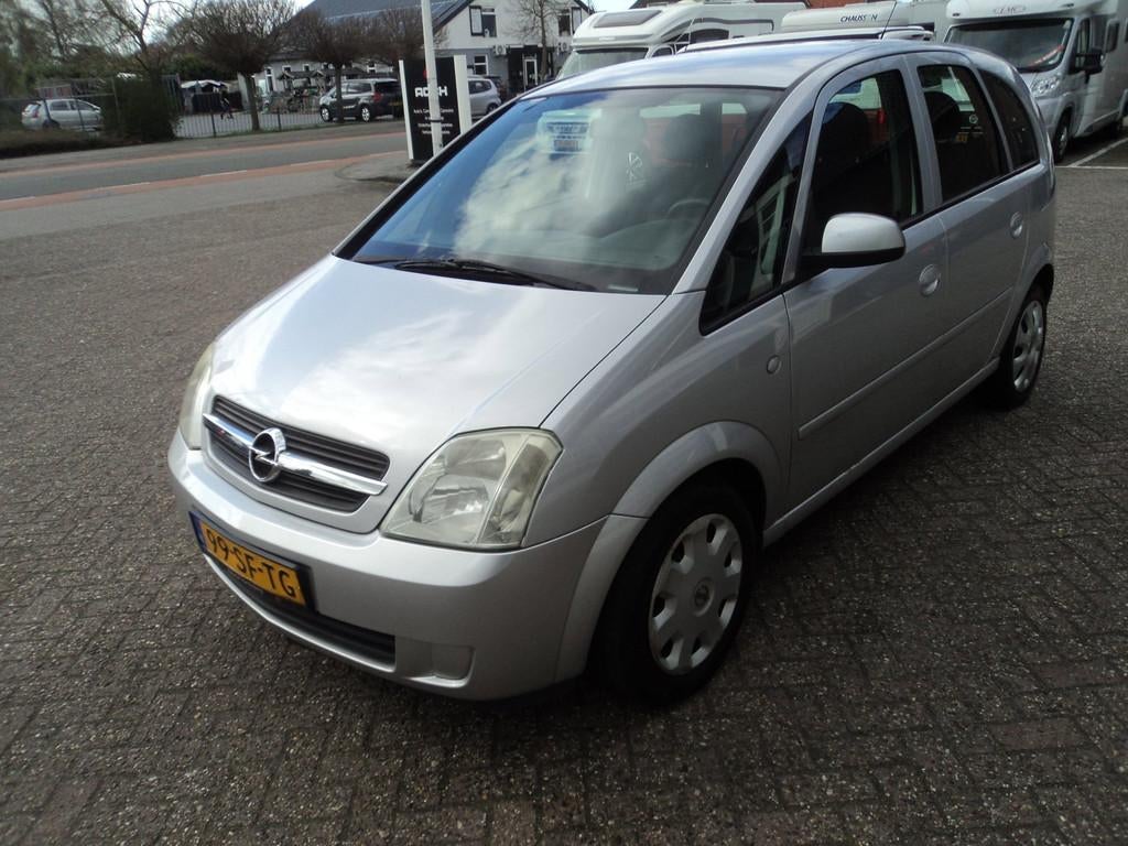Opel Meriva 1.6-16V Enjoy, Voorwielaandrijving, Gebruikt, Zwart, 4 cilinders