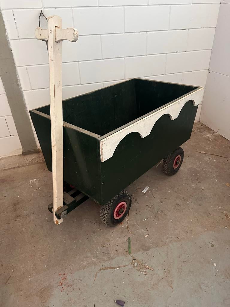 Mooie houten bolderkar - Ideaal voor uitjes!, Caravans en Kamperen, Ophalen, Gebruikt