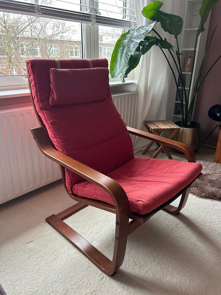 Fauteuil, Huis en Inrichting, Fauteuils, Ophalen, Gebruikt, Hout, 50 tot 75 cm