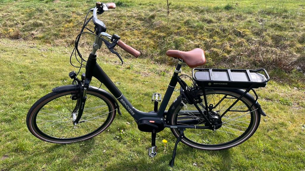 Brinckers Bretagne Bafang middenmotor,elektrische damesfiets, Fietsen en Brommers, Elektrische fietsen, Ophalen, Zo goed als nieuw