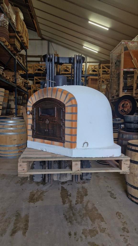 Houtgestookte Pizzaoven - Geïsoleerd Demo Model €850, Ophalen of Verzenden