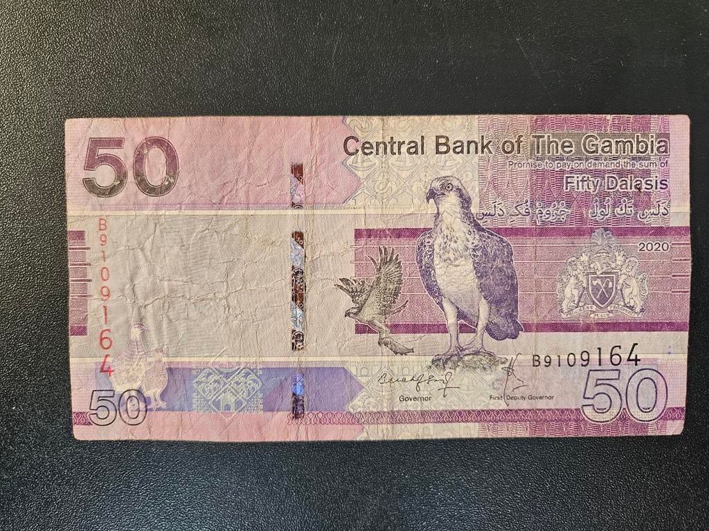 Gambia pick W40 2020, Postzegels en Munten, Bankbiljetten | Afrika, Ophalen of Verzenden, Overige landen, Los biljet