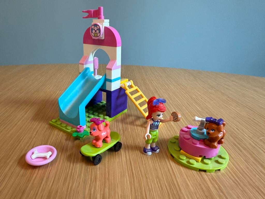 Lego Friends 41396 Puppy Playground, Kinderen en Baby's, Speelgoed | Duplo en Lego, Zo goed als nieuw, Ophalen of Verzenden
