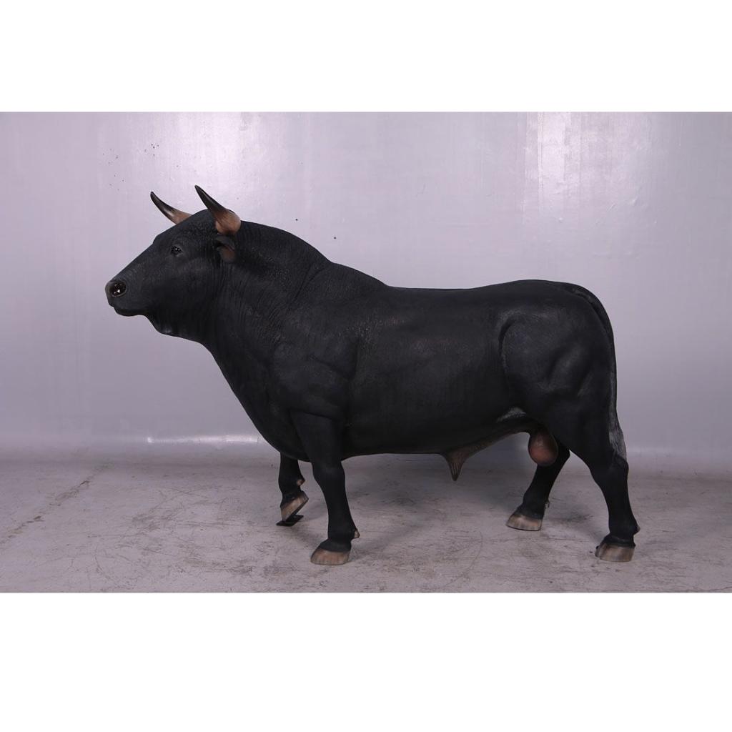 Spanish Fighting bull 220 cm - spaanse stier polyester, Verzamelen, Dierenverzamelingen, Ophalen, Nieuw, Overige typen