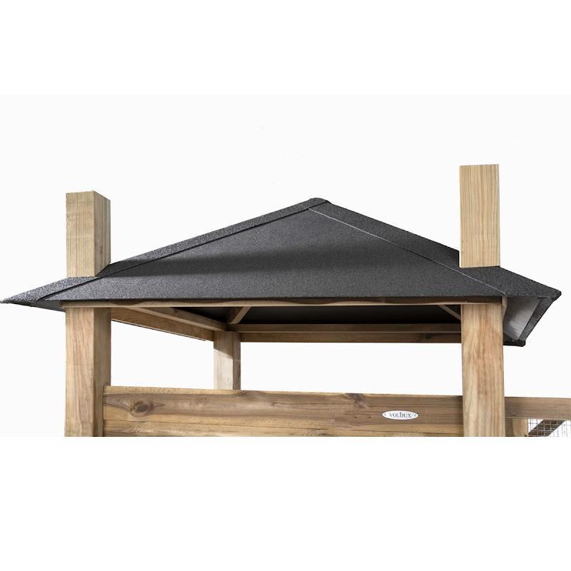 Konijnenhok met Hooizolder Loes, 110 cm of meer, Nieuw, Ophalen of Verzenden, 90 cm of meer