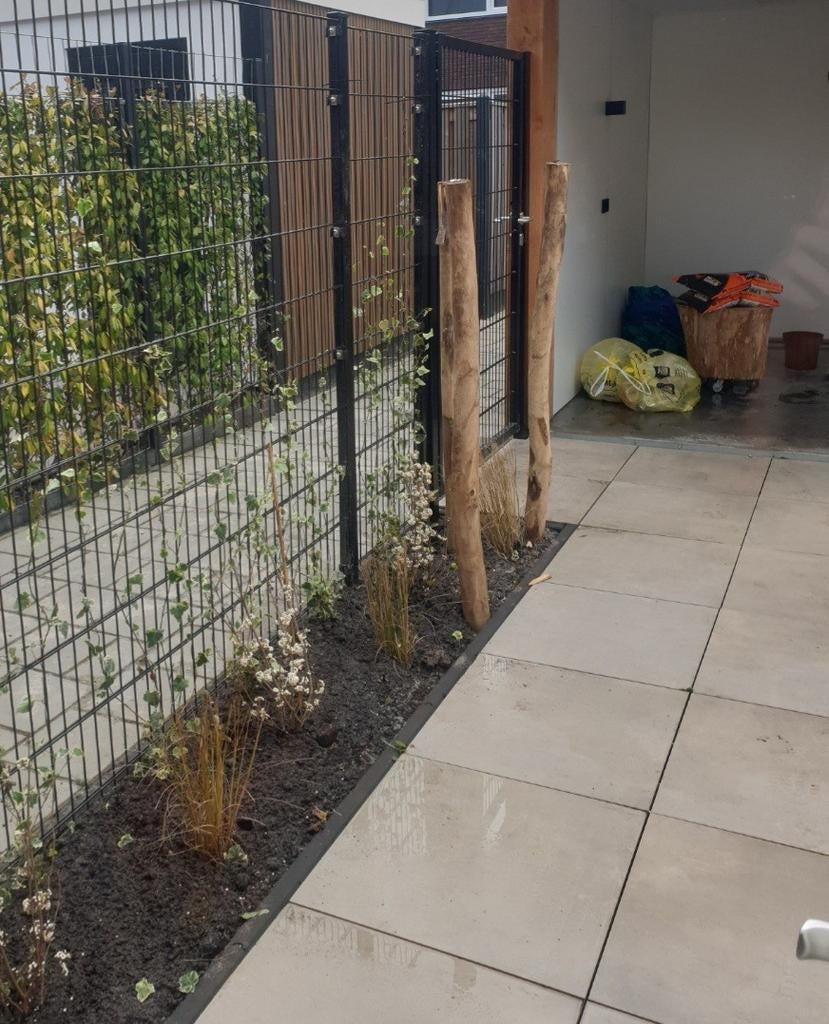 Restpartij Kera Quatro Mud keramische tegels 60x60x4 cm, Tuin en Terras, Ophalen, Keramiek, Nieuw, Minder dan 5 m²