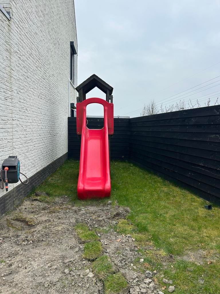 Glijbaan met huisje, Ophalen, Gebruikt, Glijbaan