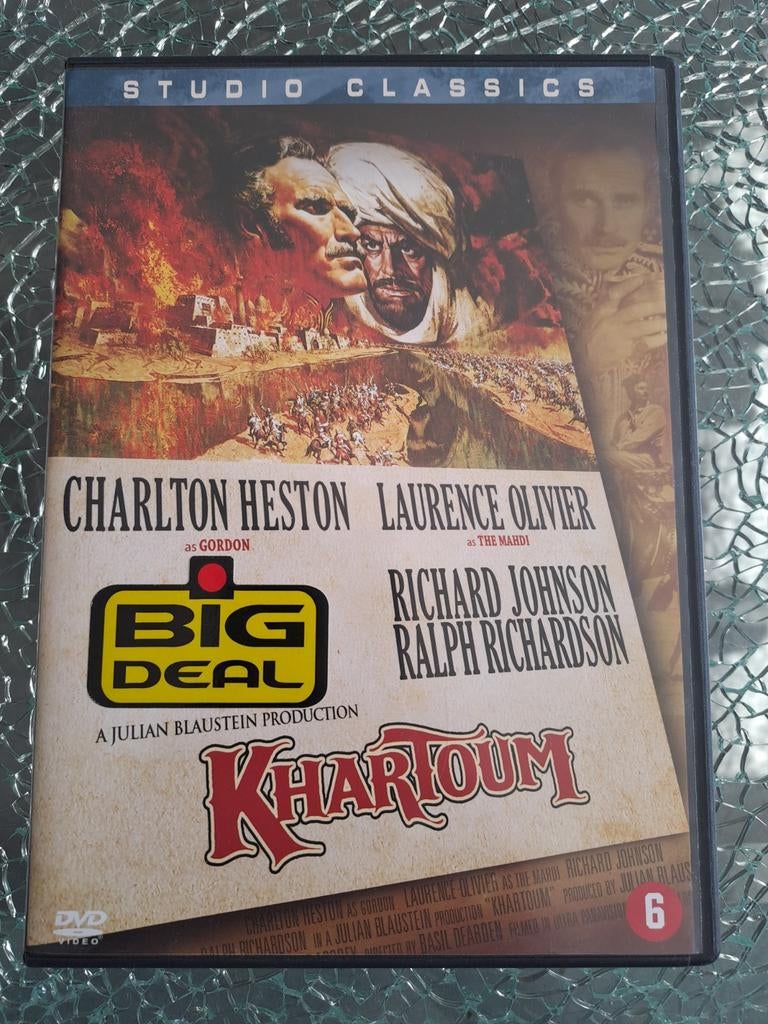 Khartoum (dvd), Ophalen of Verzenden, 1980 tot heden, Zo goed als nieuw