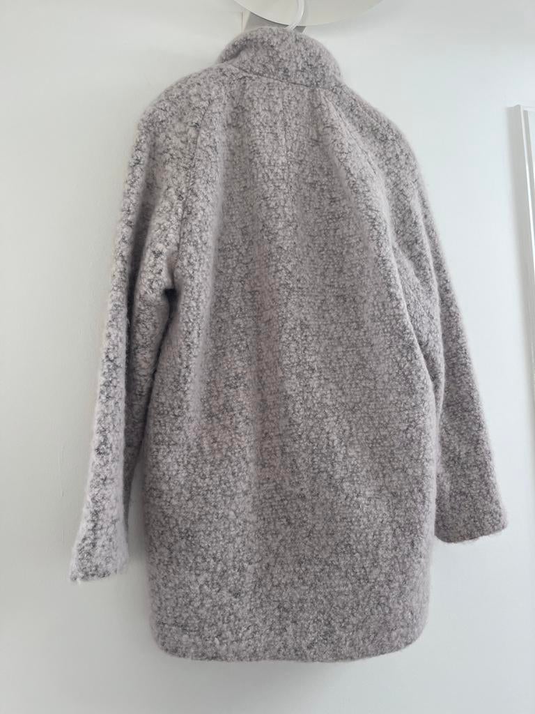 Samsoe Samsoe Helle Jacket Sand Grey - Maat S - ZGAN, Ophalen of Verzenden, Zo goed als nieuw, Maat 36 (S), Grijs