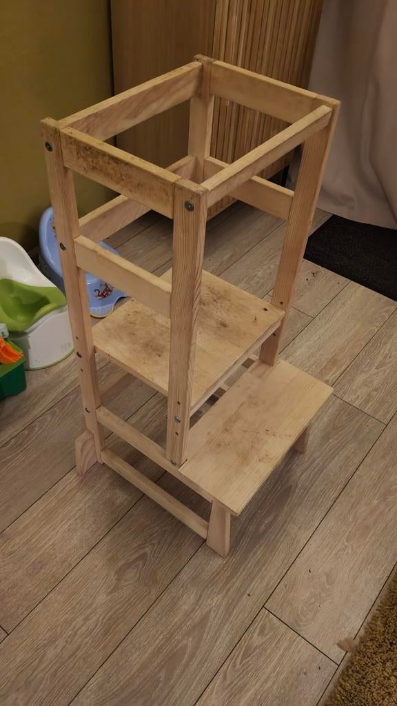 Houten leertoren, Kinderen en Baby's, Ophalen, Gebruikt, Overige typen