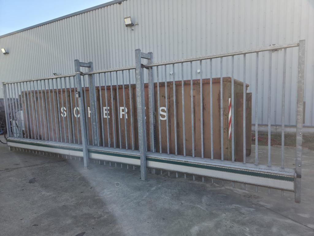 Hekwerk, Ophalen, Met poort, Gebruikt, Spijlenhekwerk