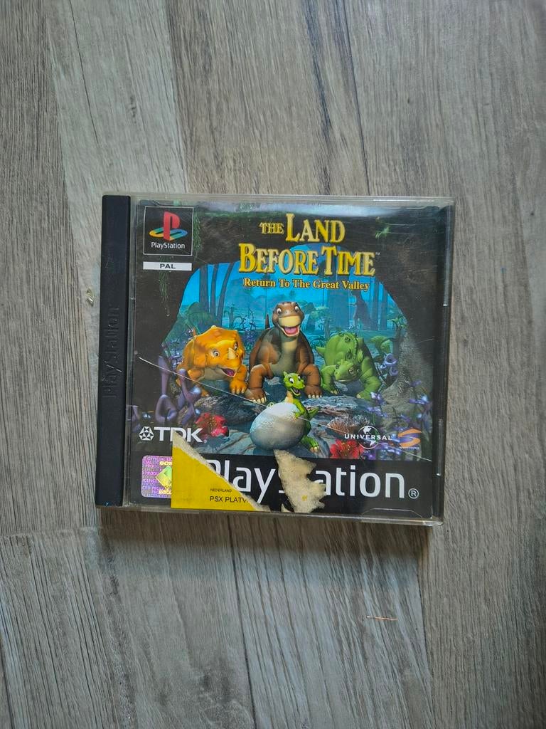 The Land Before Time: Return to The Great Valley PS1, Avontuur en Actie, Gebruikt, 1 speler, Ophalen of Verzenden