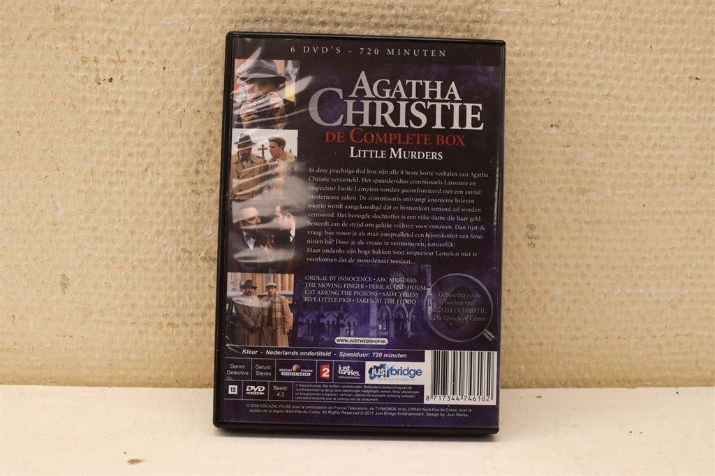6 dvd box Agatha Christie de complete box little murders 473, Ophalen of Verzenden, Gebruikt