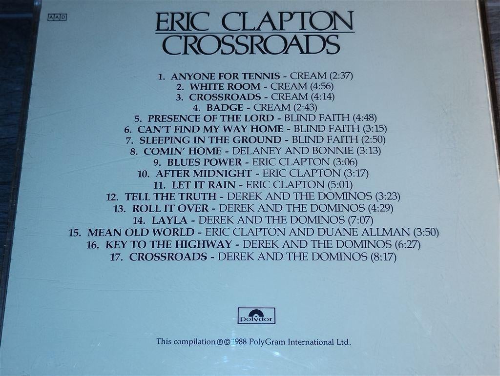 Eric Clapton - Crossroads Disc 2, Ophalen of Verzenden, Zo goed als nieuw