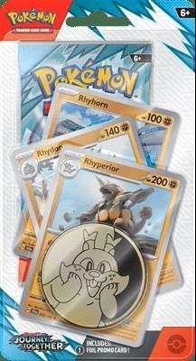 Pokemon: Journey Together: Premium Checklane: Rhyperior, Ophalen of Verzenden, Nieuw