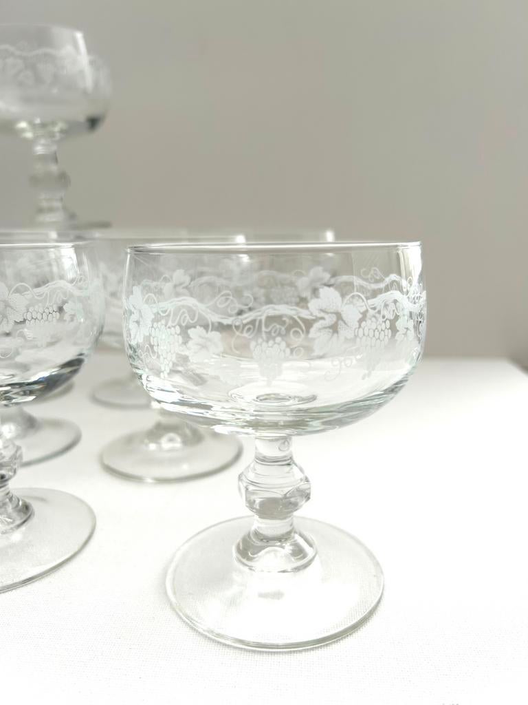 Vintage Luminarc cocktailglazen, Ophalen of Verzenden, Zo goed als nieuw, Overige typen