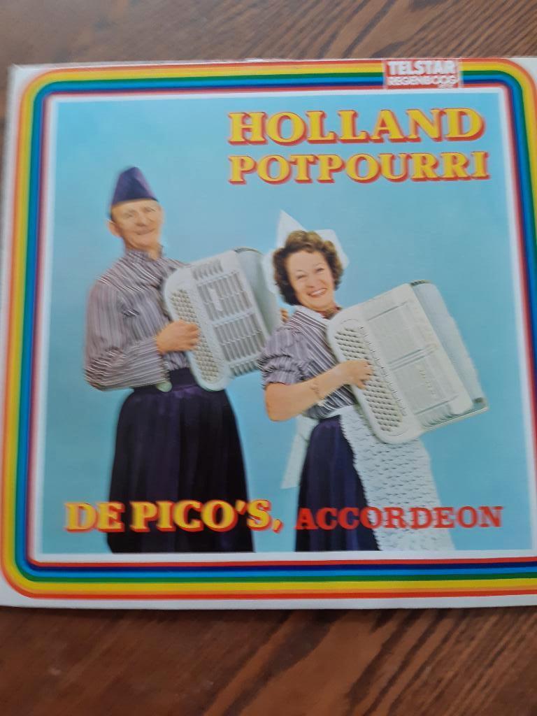 LP-De Pico's--Holland Potpourri., Ophalen of Verzenden, Gebruikt, 12 inch, Levenslied of Smartlap