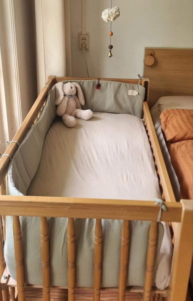 Ledikant 60x120 incl. matras, Ophalen, Gebruikt, Ledikant