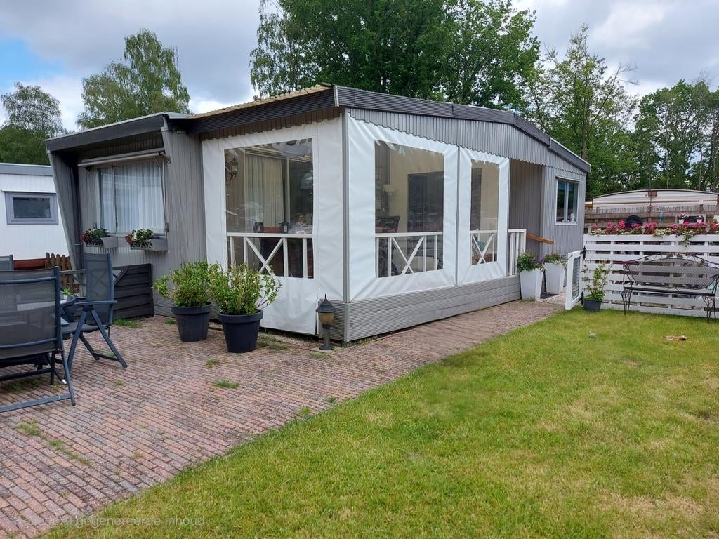 Houten Chalet te Koop op Camping Ruimzicht, Stroe, Tot en met 4