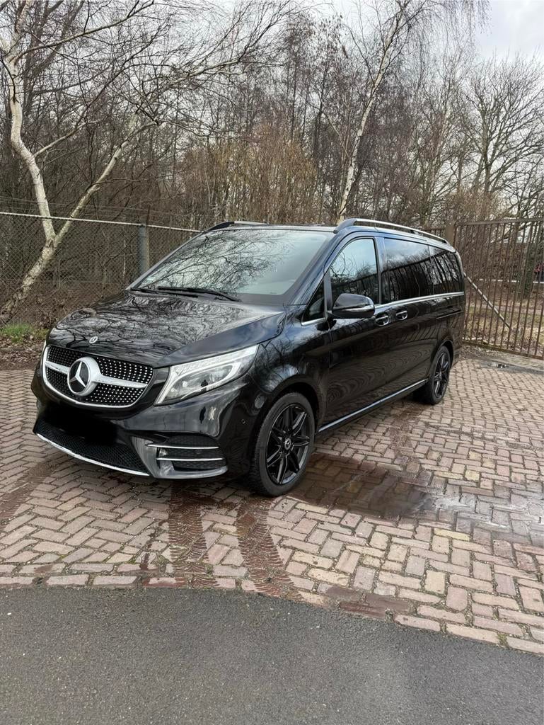 Mercedes-Benz V-Klasse 300 d  taxiklaar vol opties, Auto's, 4 cilinders, 2500 kg, Zwart, Diesel