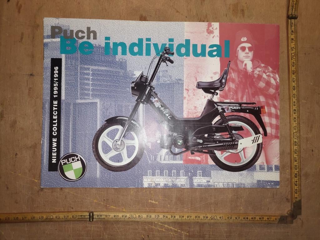 Puch Maxi's folder 95/96, Ophalen of Verzenden