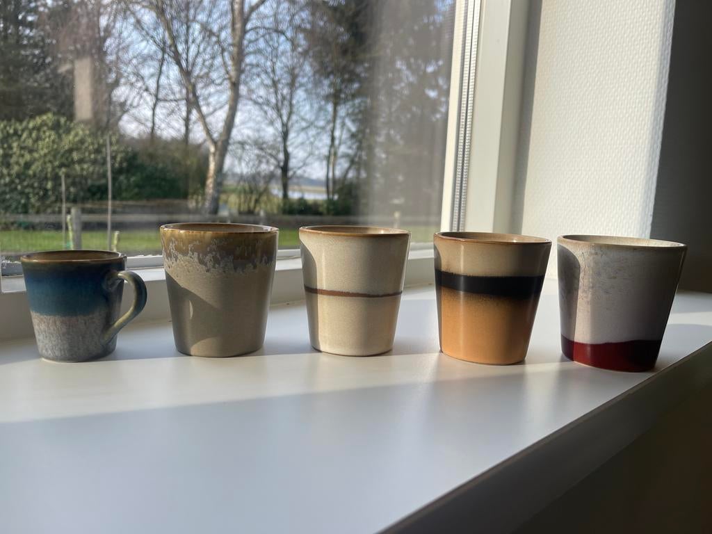 HKliving Mok / Kopje - Koffie / Espresso, Huis en Inrichting, Keuken | Servies, Gebruikt, Kop(pen) en/of Schotel(s), Overige stijlen