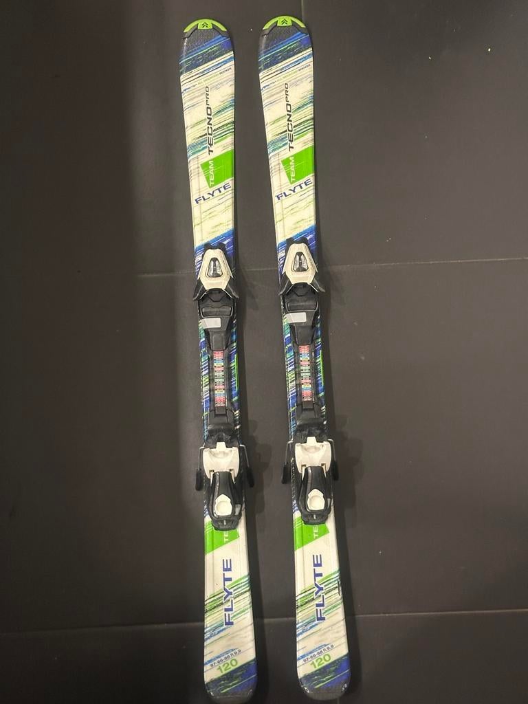Flyte Techno Pro Team kinderski’s 120cm, Overige merken, Gebruikt, 100 tot 140 cm, Ophalen of Verzenden