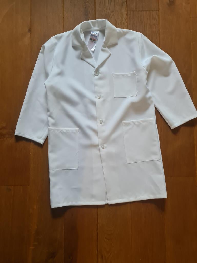 Wit Jasje - Carnaval, Kleding | Dames, Carnavalskleding en Feestkleding, Ophalen of Verzenden, Zo goed als nieuw, Carnaval