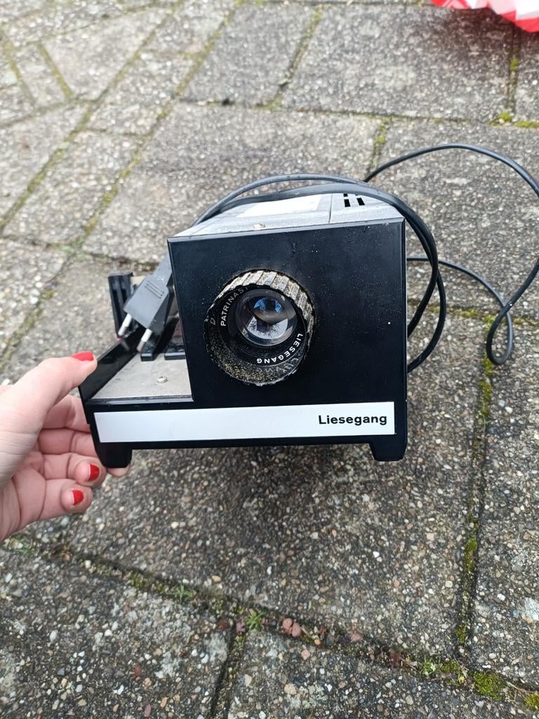Vintage Diaprojector Liesegang, Ophalen, Gebruikt