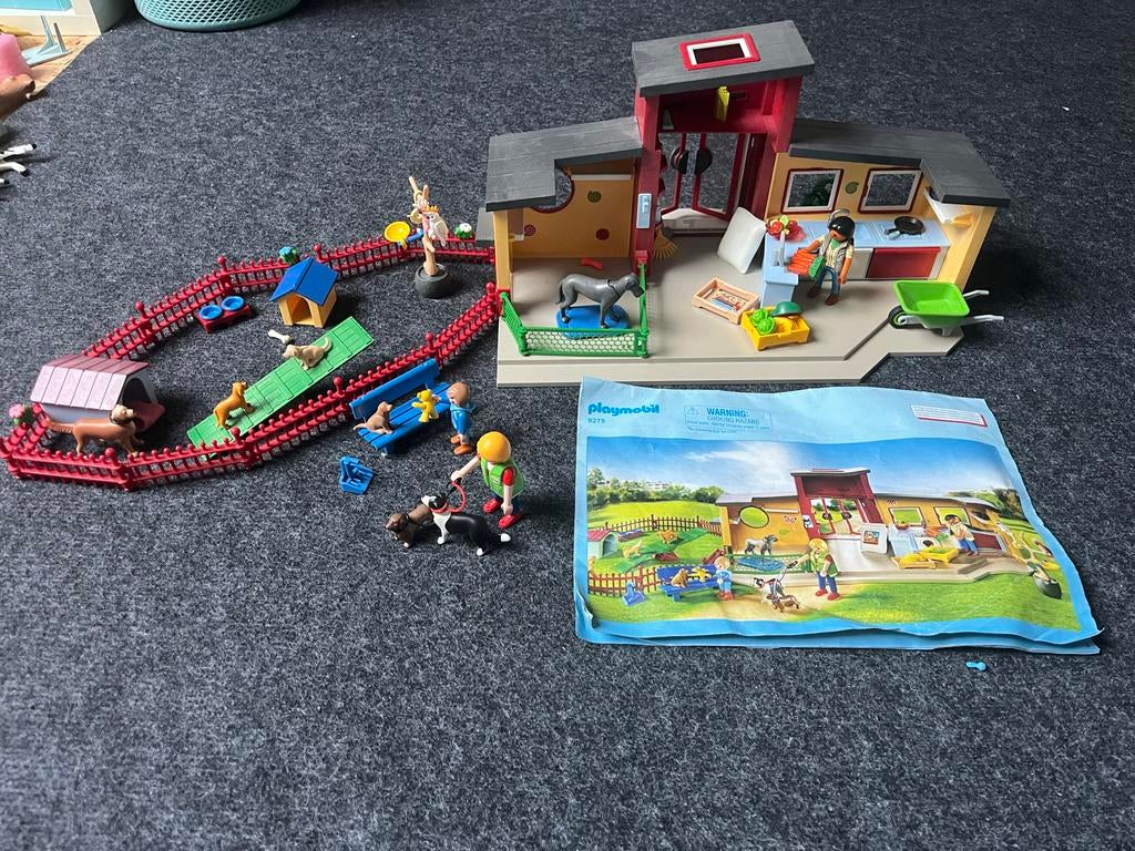 Playmobil Dierenpension - Complete Set 9275, Ophalen, Gebruikt, Complete set