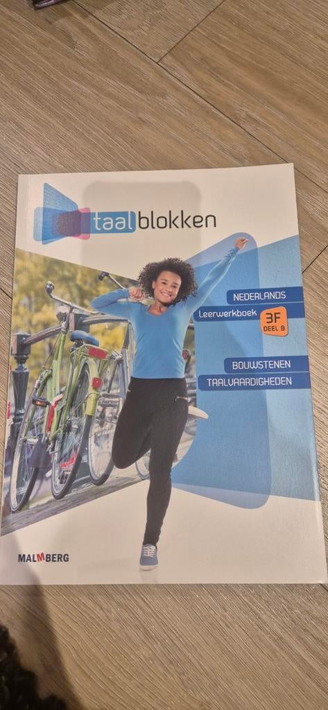 Taalblokken Nederlands 3F deel B - Leerwerkboek, Boeken, Schoolboeken, Zo goed als nieuw, Nederlands, Overige niveaus, Ophalen of Verzenden