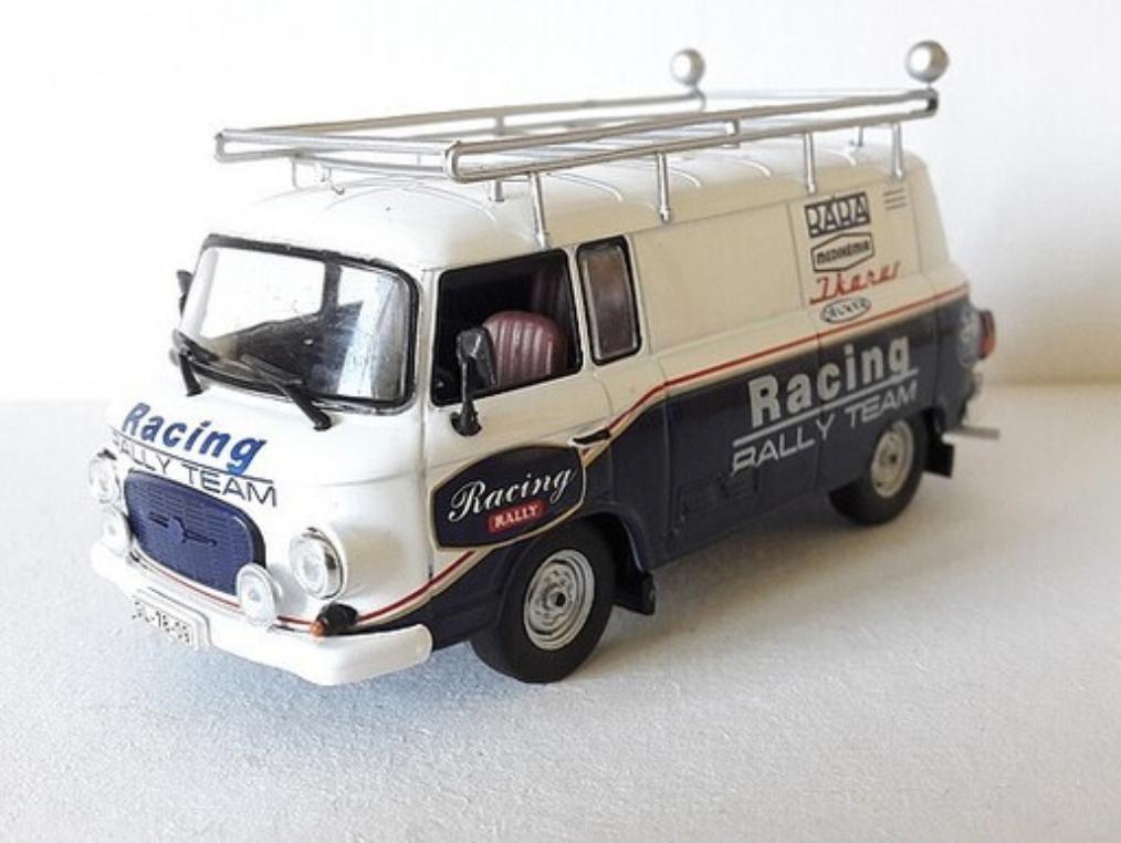Barkas B1000 Rally Team 1984 - 87 1/43 Rallye Assistance 70