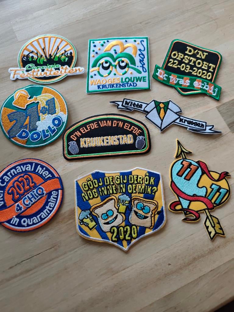 Carnavals emblemen, Ophalen of Verzenden, Carnaval